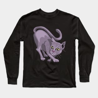 Scrappy Alleycat Long Sleeve T-Shirt